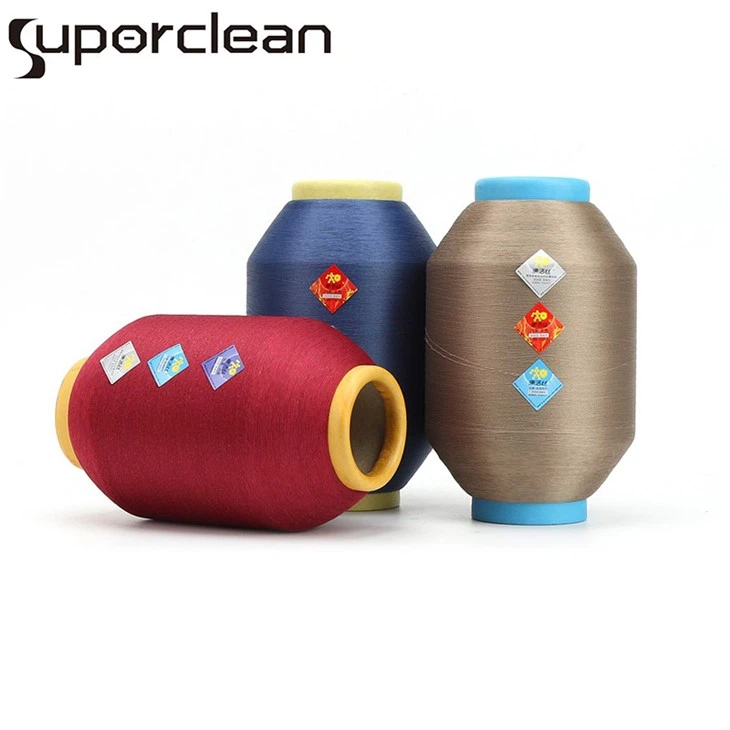 Spandex Single Covered Polyester DTY Yarn